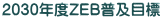 2030�N�xZEB���y�ڕW